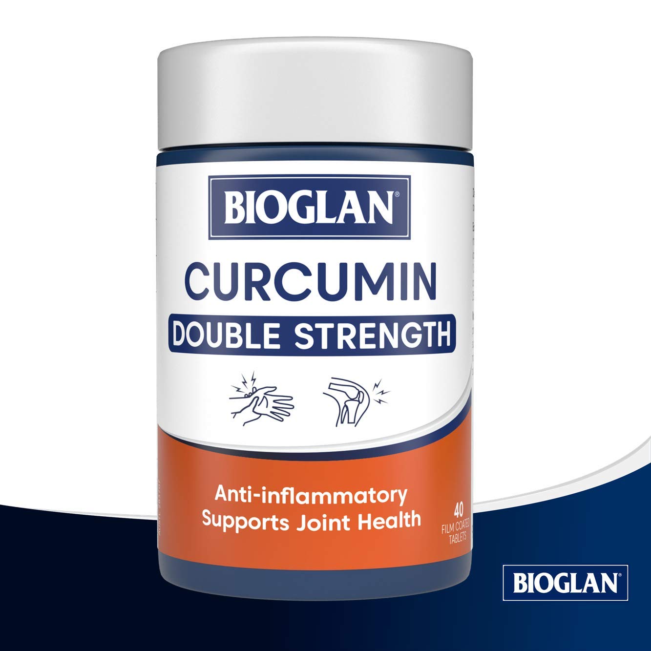 Viên uống nghệ liều gấp đôi Bioglan Curcumin Double Strength 1200mg 40 Tablets