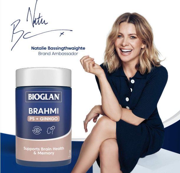 Viên hỗ trợ chức năng não và trí nhớ Bioglan Brahmi + PS + Ginkgo Focus 50 Capsules