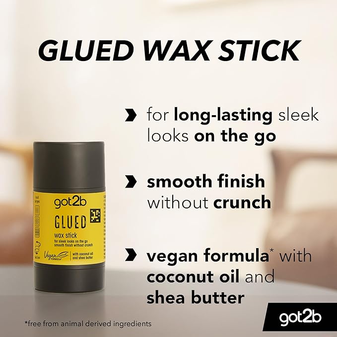 Sáp Tạo Kiểu Tóc Got2b 50g - Got2b Glued Wax Stick 50g - Sáp Tạo Kiểu Tóc Bóng Bền Giữ Nếp Cả Ngày
