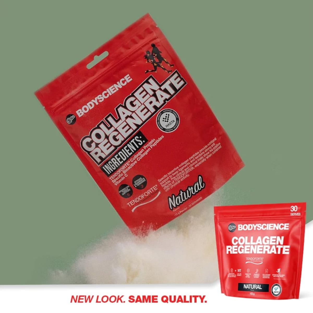 Bột Uống Hỗ Trợ Tái Tạo Collagen & Tăng Cường Gân Và Dây Chằng 153g - BSc Collagen Regenerate 153g