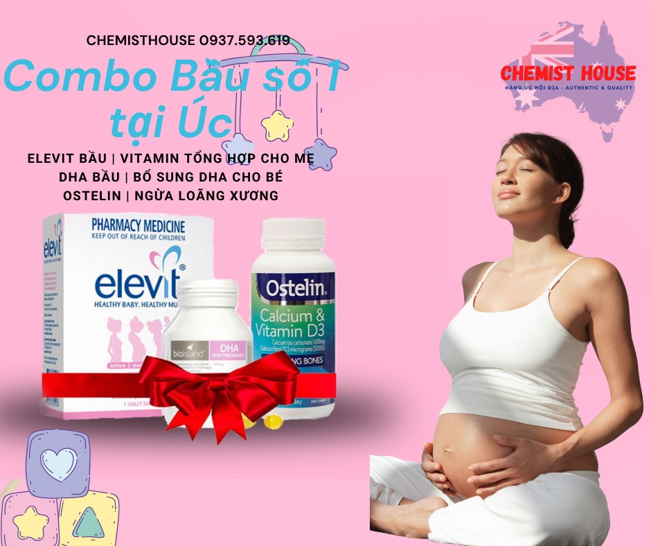 Combo Hỗ Trợ Sức Khỏe Cho Mẹ Bầu Trong Suốt Thai Kì