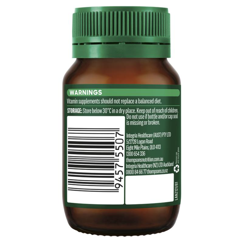 Viên Uống Mọc Tóc - Chống Rụng Tóc - Thompson's Biotin 150mcg 100 Tablets