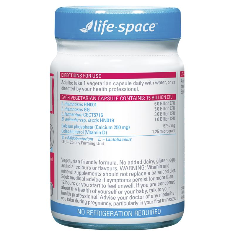 Men vi sinh ngừa táo bón cho bà bầu Life Space Probiotic for Pregnancy & Breastfeeding