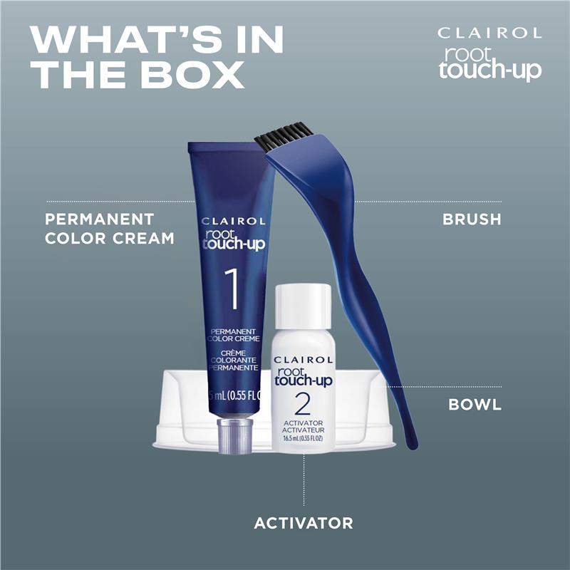 Phấn Che & Thuốc Nhuộm Phủ Bạc Tự Nhiên Độ Che Phủ Cao Clairol Nice & Easy Root Touch Up Màu Nâu Nhạt