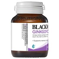 Viên uống bổ não, tăng cường trí nhớ Blackmores Ginkgo Forte 80 Tablets