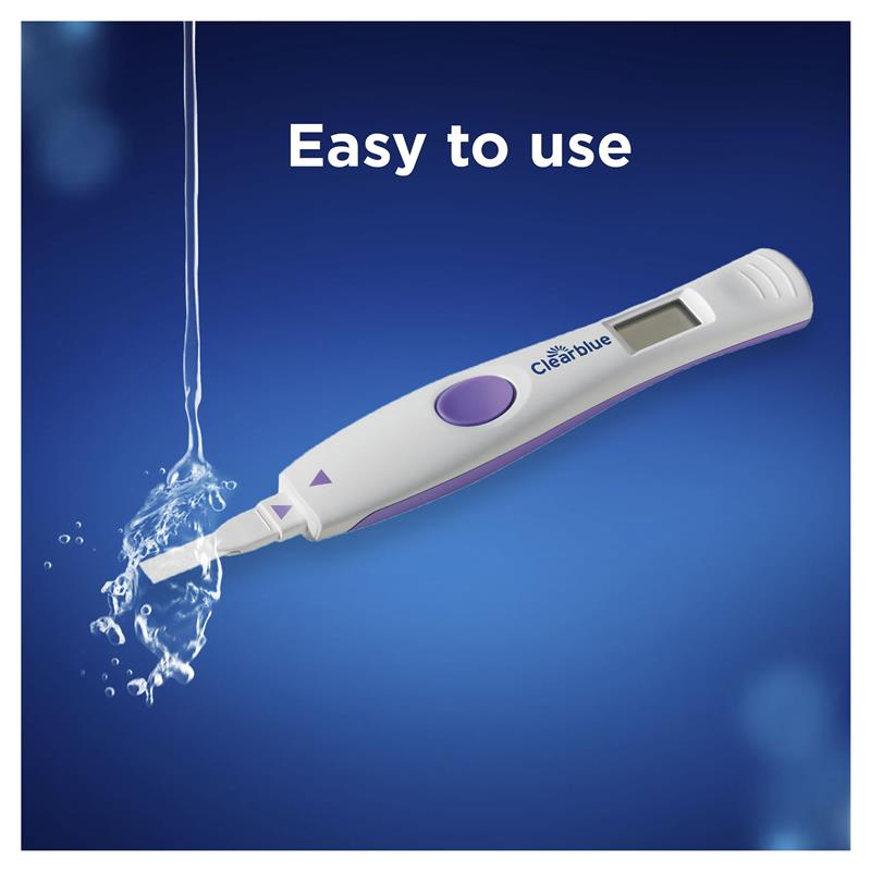 Hộp 10 Bộ Test Rụng Trứng Kỹ Thuật Số Nâng Cao Clearblue (Hormone Kép) - Clearblue Advanced Digital Ovulation Kit Test (Dual Hormone) 10 Pack