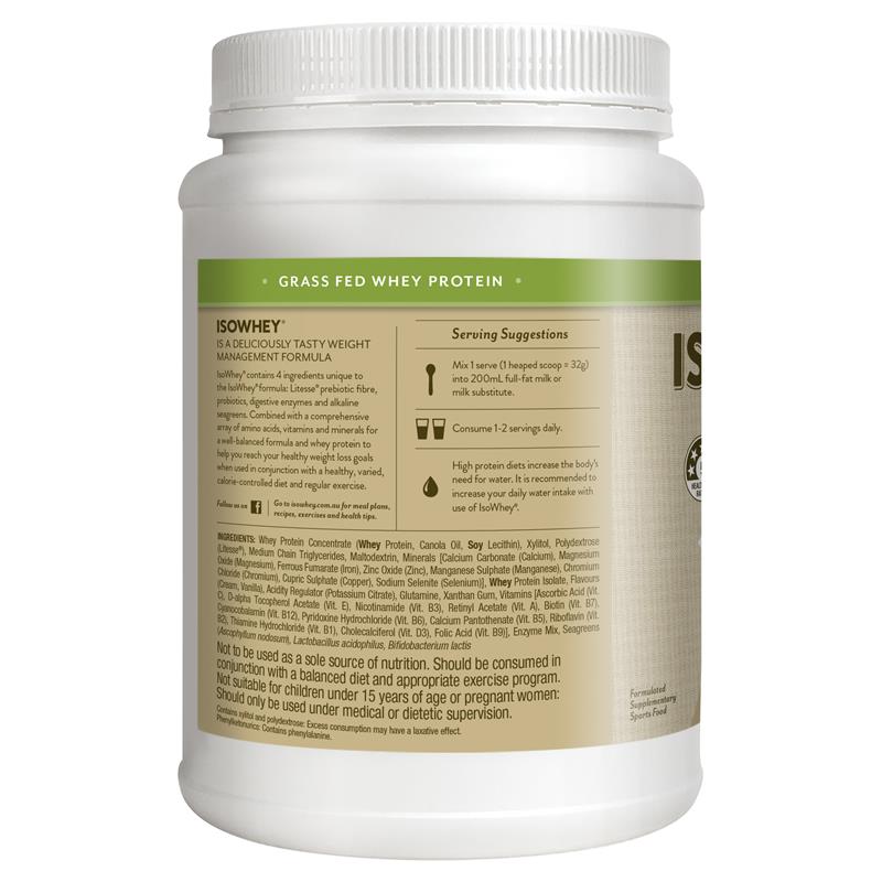 Bột Whey Giảm Cân IsoWhey Complete Vị Vanilla, Chocolate, Banana Hỗ Trợ Tăng Cơ Giảm Mỡ 672g - IsoWhey Complete Vanilla, Chocolate, Banana 672g