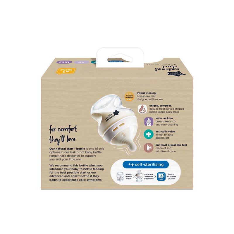 Bình Sữa Tommee Tippee Ty Siêu Mềm, Siêu Tự Nhiên & Đa Dạng Cho Bé - Tommee Tippee