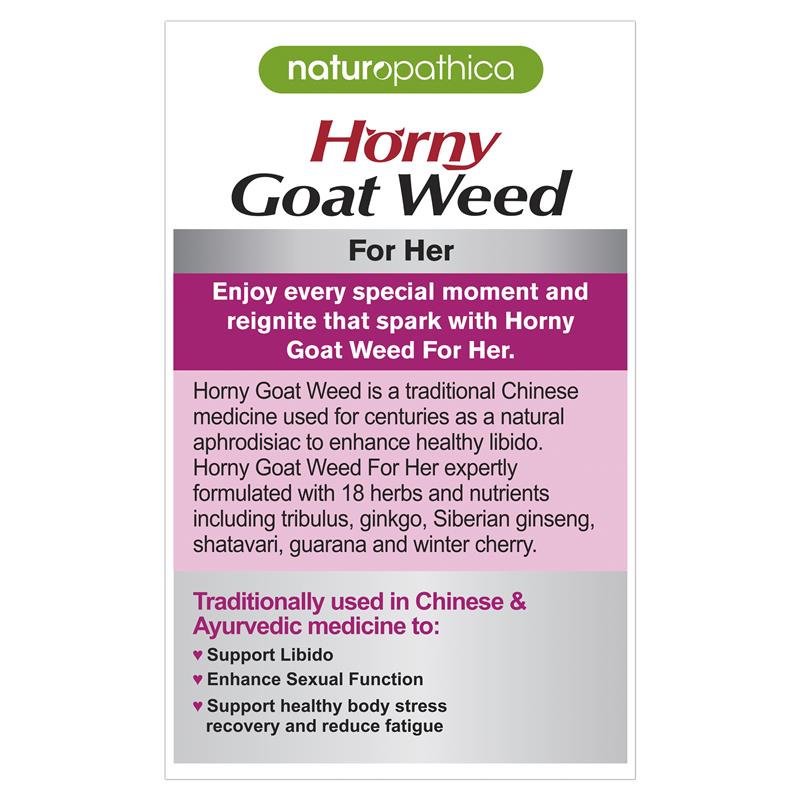Horny Goat Weed For Her - Hỗ Trợ Sinh Lý Nữ Hộp 50 Viên