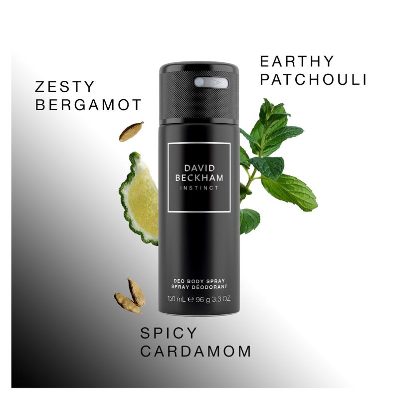 Xịt Thơm Khử Mùi Toàn Thân David Beckham Dành Cho Phái Mạnh 150ml - David Beckham Instinct Body Spray 150ml