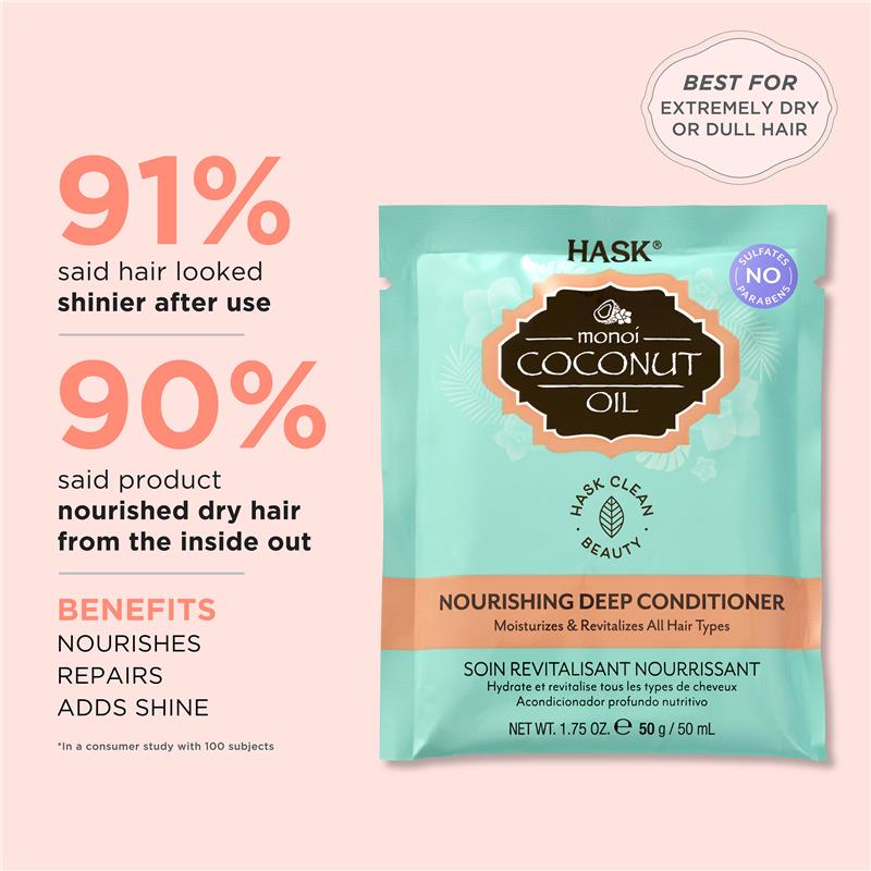 Hask Deep Conditoner Kem Ủ Tóc Chuyên Sâu Mềm Mượt Khỏe Tóc Giảm Hủ Tổn Gãy Rụng Dầu Xả Cao Cấp Hask Úc