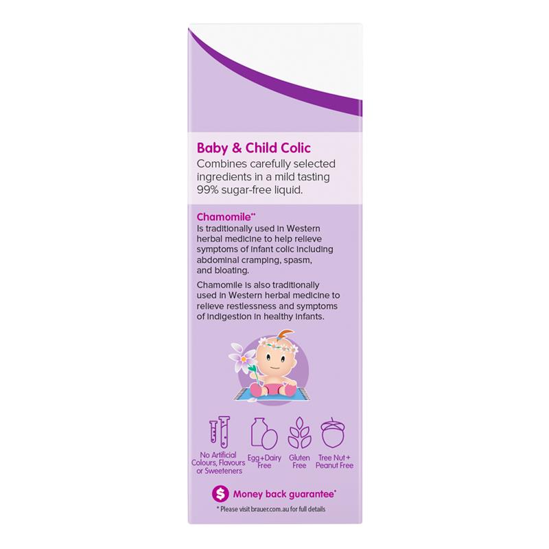 Siro Trị Đau Bụng Cho Trẻ Sơ Sinh Và Trẻ Nhỏ Brauer Baby & Child Colic Relief 100mL