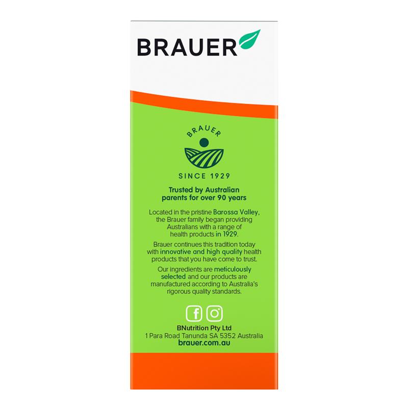 Thực Phẩm Bảo Vệ Brauer Kids Liquid Vitamin C 200ml