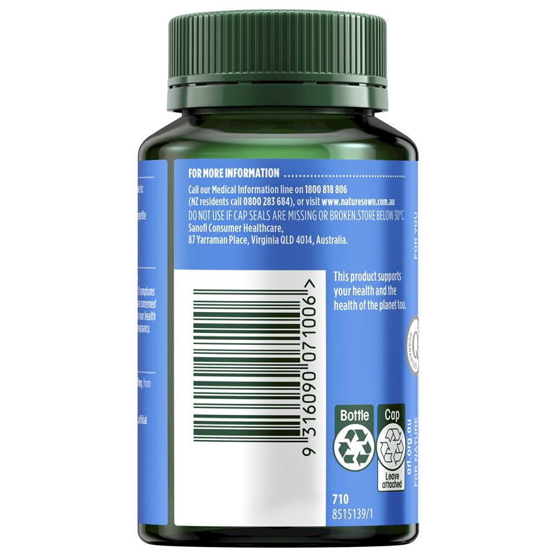 Viên Uống Lợi Sữa Nature’s Own Chiết Xuất Từ Cây Cỏ Cà Ri 1000mg 60 Viên - Nature's Own Fenugreek 1000mg 60 Capsules