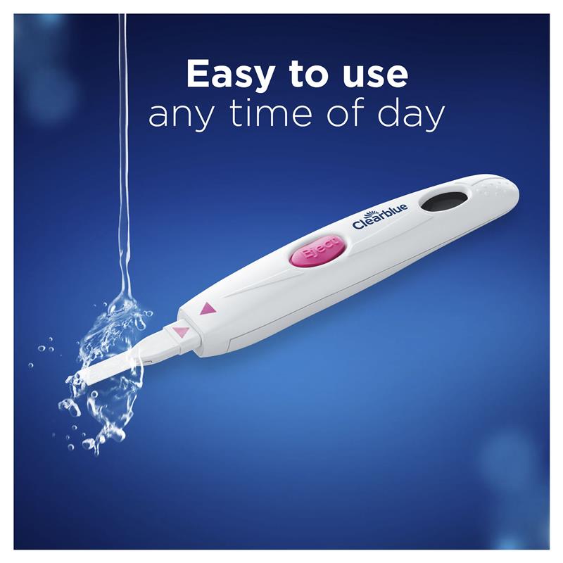 Hộp 10 Que Test Rụng Trứng Úc Clearblue Nhanh Hiệu Quả Tới 99% - Advanced Digital Ovulation Kit Test Chính Hãng