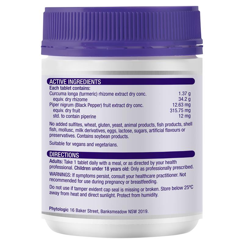 Viên Uống Henry Blooms One-A-Day Hỗ Trợ Giảm Viêm Khớp & Hỗ Trợ Hệ Tiêu Hóa Khỏe Mạnh 30 Viên - Henry Blooms Curcumin 1300mg 30 Tablets