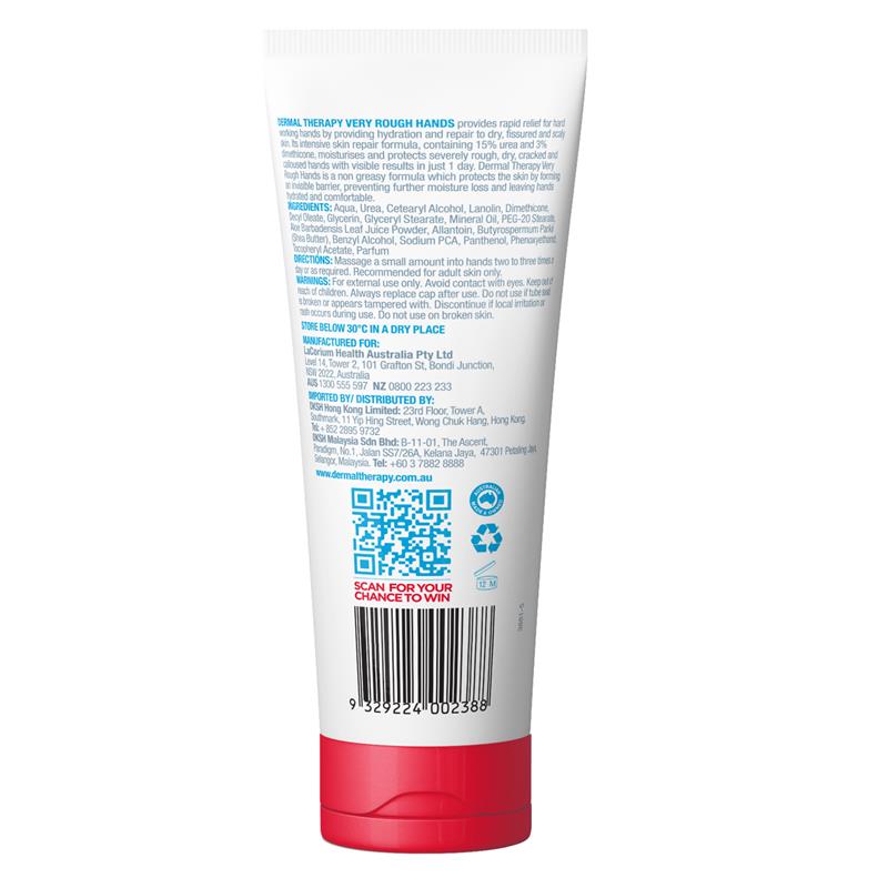 Kem Dưỡng Da Tay Dermal Therapy Very Rough Hand Balm 100g - Dermal Therapy Very Rough Hand Balm 100g