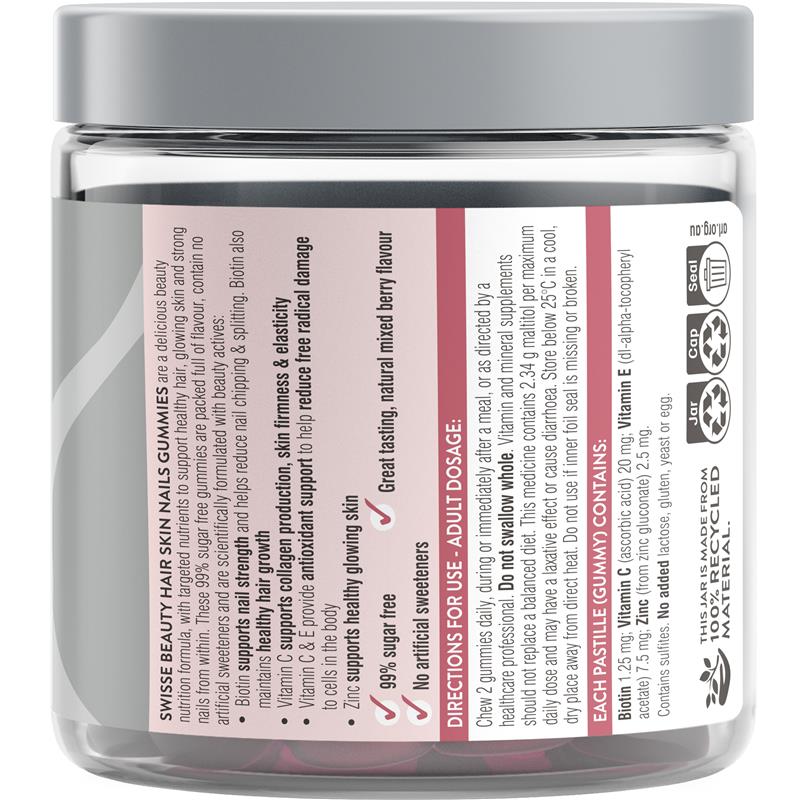 Swisse Hair Skin Nails - Viên uống đẹp da, đẹp tóc
