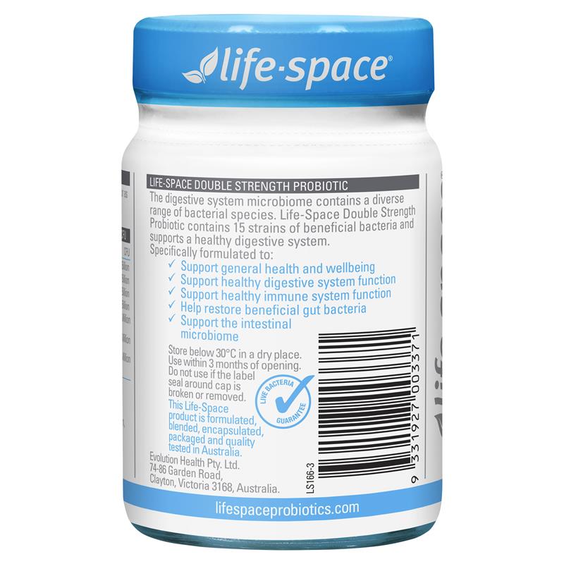 Life Space Double Strength Probiotic - Viên uống men vi sinh cho người lớn 30 viên