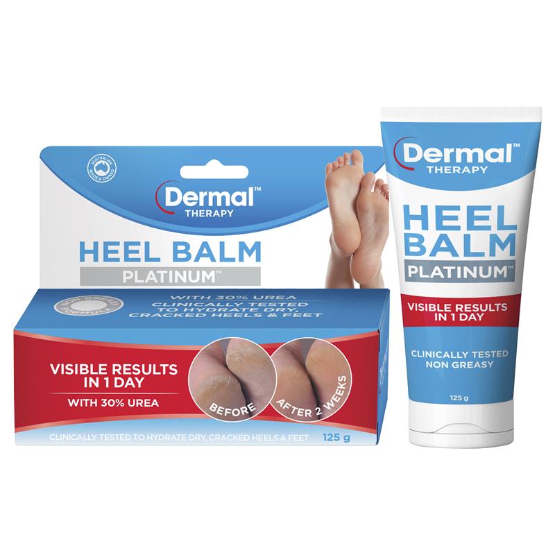 Kem Dưỡng Gót Chân Dermal Therapy Platinum 28g - Dermal Therapy Heel Balm Platinum 28g