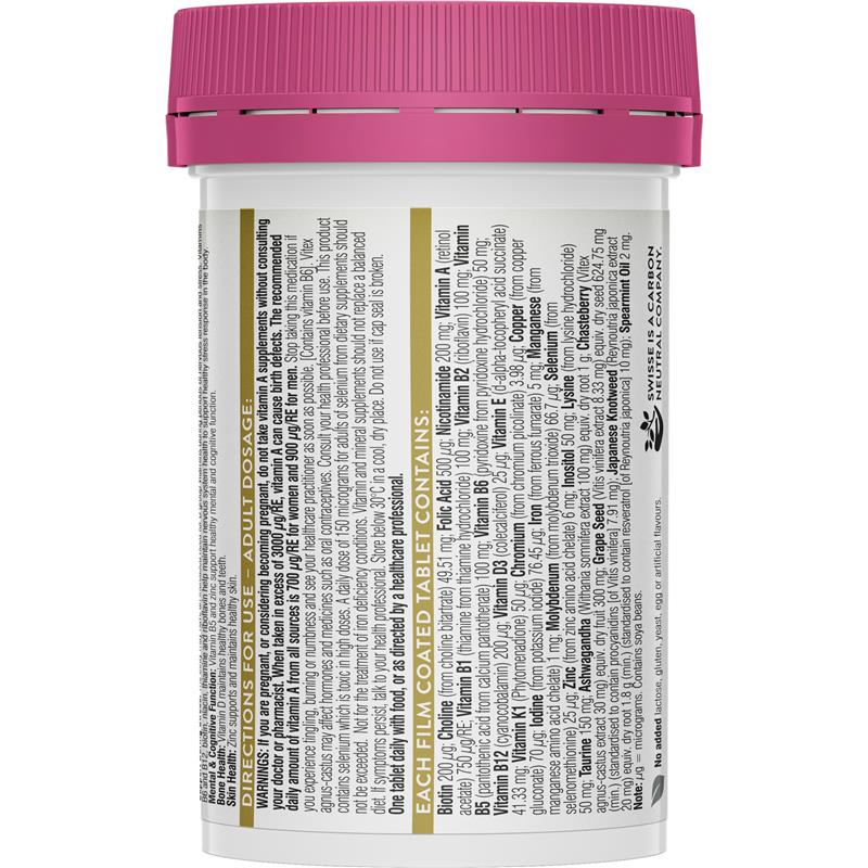 Viên uống vitamin  tổng hợp Nữ cao cấp - Swisse Women's Ultivite Power Multivitamin 40 Viên