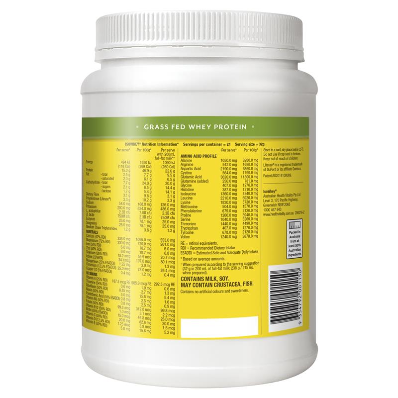 Bột Whey Giảm Cân IsoWhey Complete Vị Vanilla, Chocolate, Banana Hỗ Trợ Tăng Cơ Giảm Mỡ 672g - IsoWhey Complete Vanilla, Chocolate, Banana 672g