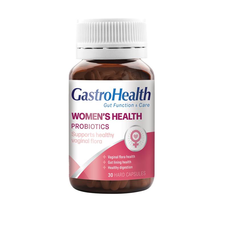 Men Vi Sinh Hỗ Trợ Hệ Tiêu Hóa & Sức Khỏe Hệ Miễn Dịch Cho Phụ Nữ 30 Viên - Gastrohealth Womens Health Probiotics 30 Capsules