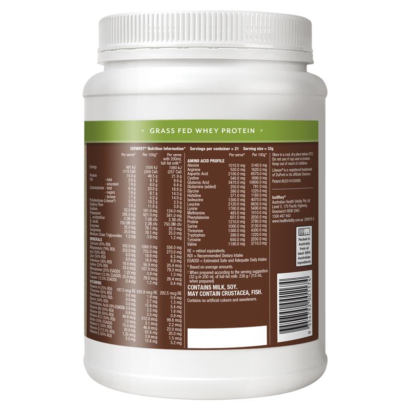 Bột Whey Giảm Cân IsoWhey Complete Vị Vanilla, Chocolate, Banana Hỗ Trợ Tăng Cơ Giảm Mỡ 672g - IsoWhey Complete Vanilla, Chocolate, Banana 672g