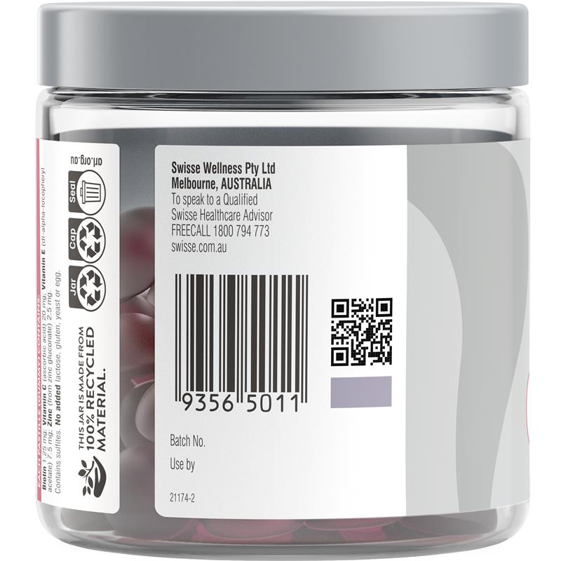 Swisse Hair Skin Nails - Viên uống đẹp da, đẹp tóc