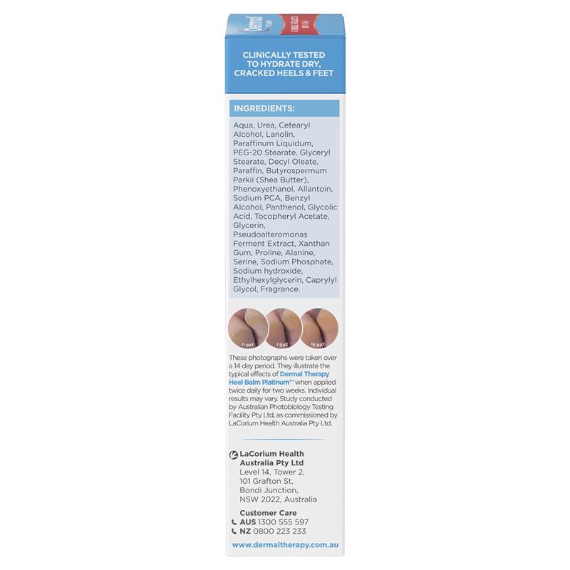 Kem Dưỡng Gót Chân Dermal Therapy Platinum 28g - Dermal Therapy Heel Balm Platinum 28g
