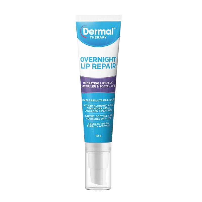 Mặt Nạ Dưỡng Ẩm Hỗ Trợ Cho Môi Mềm Mại & Tái Tạo Nuôi Dưỡng Môi Khô - Dermal Therapy Overnight Lip Repair 10ml