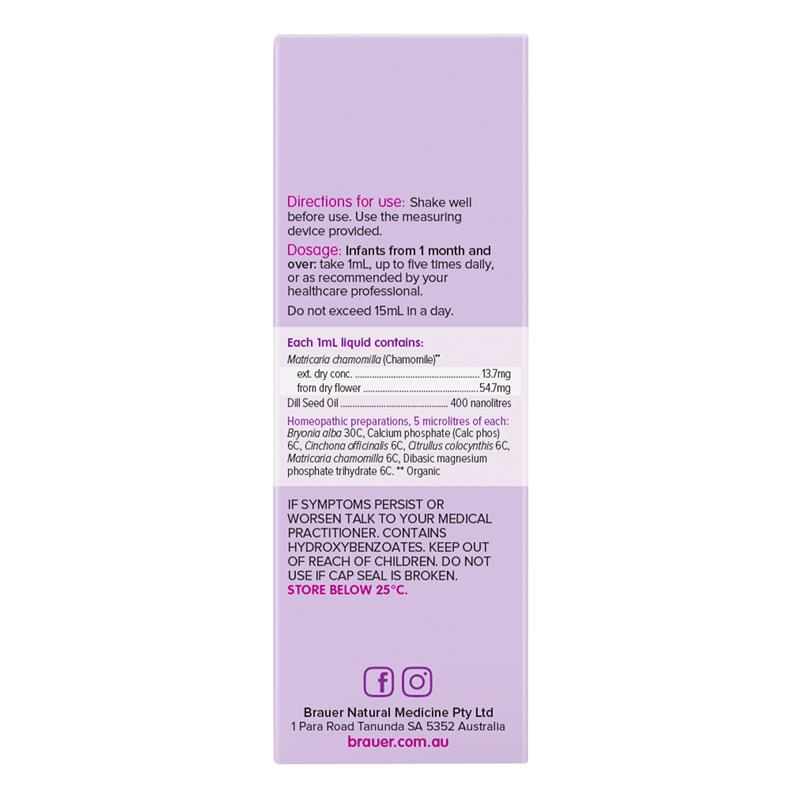 Siro Trị Đau Bụng Cho Trẻ Sơ Sinh Và Trẻ Nhỏ Brauer Baby & Child Colic Relief 100mL