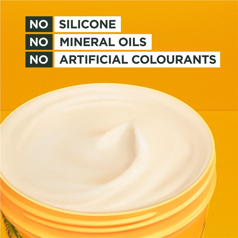 Kem Ủ Tóc Đa Công Dụng 3 Trong 1 & Thành Phần Tự Nhiên Garnier Fructis 390ml - Garnier Fructis Hair Food Watermelon/ Banana/ Papaya  3-in-1 Mask Treatment for Damaged Hair 390ml