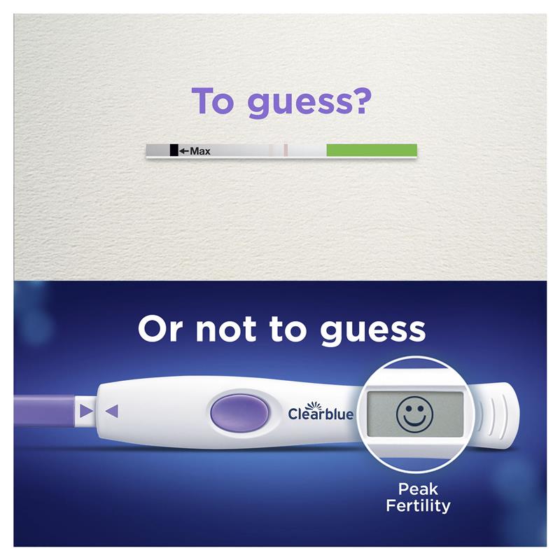 Bộ 10 Bộ xét nghiệm rụng trứng kỹ thuật số nâng cao Clearblue (Hormone kép) - Clearblue Advanced Digital Ovulation Kit Test (Dual Hormone) 10 Pack