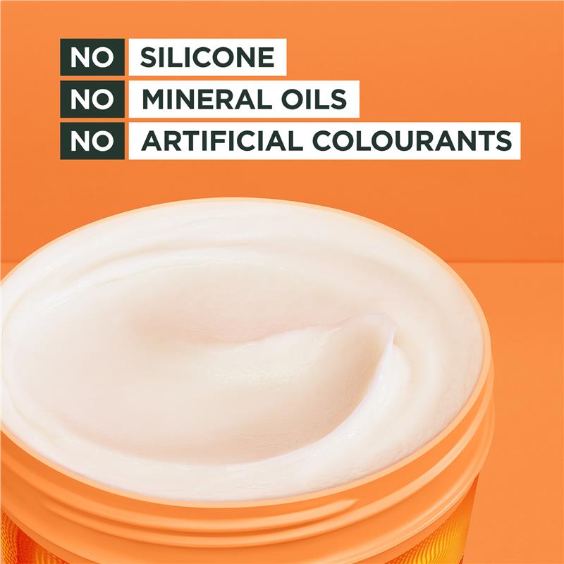 Kem Ủ Tóc Đa Công Dụng 3 Trong 1 & Thành Phần Tự Nhiên Garnier Fructis 390ml - Garnier Fructis Hair Food Watermelon/ Banana/ Papaya  3-in-1 Mask Treatment for Damaged Hair 390ml