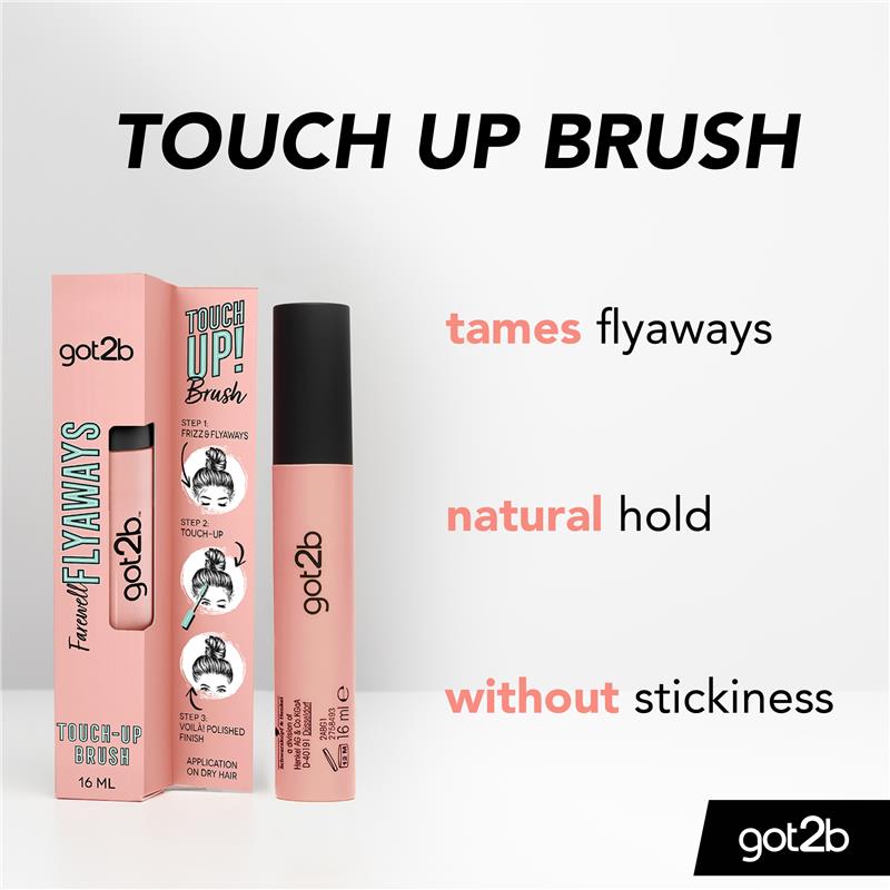 Got2b Cọ Che Phủ Tóc 16ml - Got2b Farewell Flyaways Touch Up Brush 16ml - Che Phủ Tóc Hói Làm Dài Mái