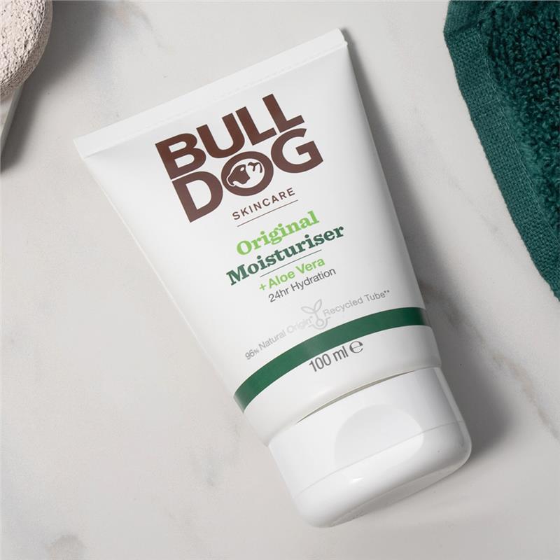 Kem dưỡng ẩm da mặt dành cho nam Bulldog Original Moisturiser 100ml