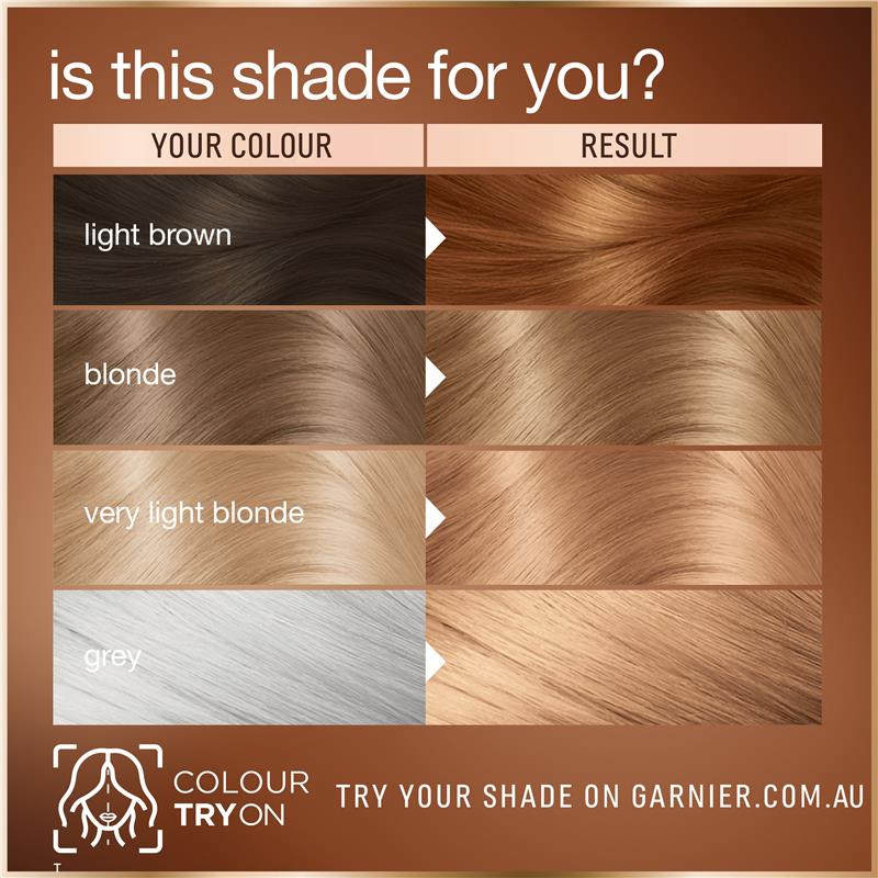 Thuốc Nhuộm Tóc Thuần Chay Garnier Good Hair Colour 7.0 Màu Kem Hạnh Nhân - Garnier Good Hair Colour 7.0 Almond Creme