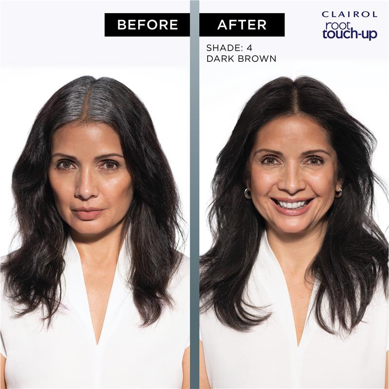 Thuốc Nhuộm Tóc Chuẩn Màu & Dễ Dàng Sử Dụng Lâu Phai Màu Đen - Clairol Nice N Easy Root Touch Up Màu Đen