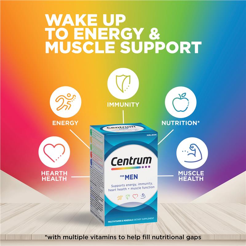 Centrum For Men - Vitamin Tổng Hợp cho Nam 90 viên