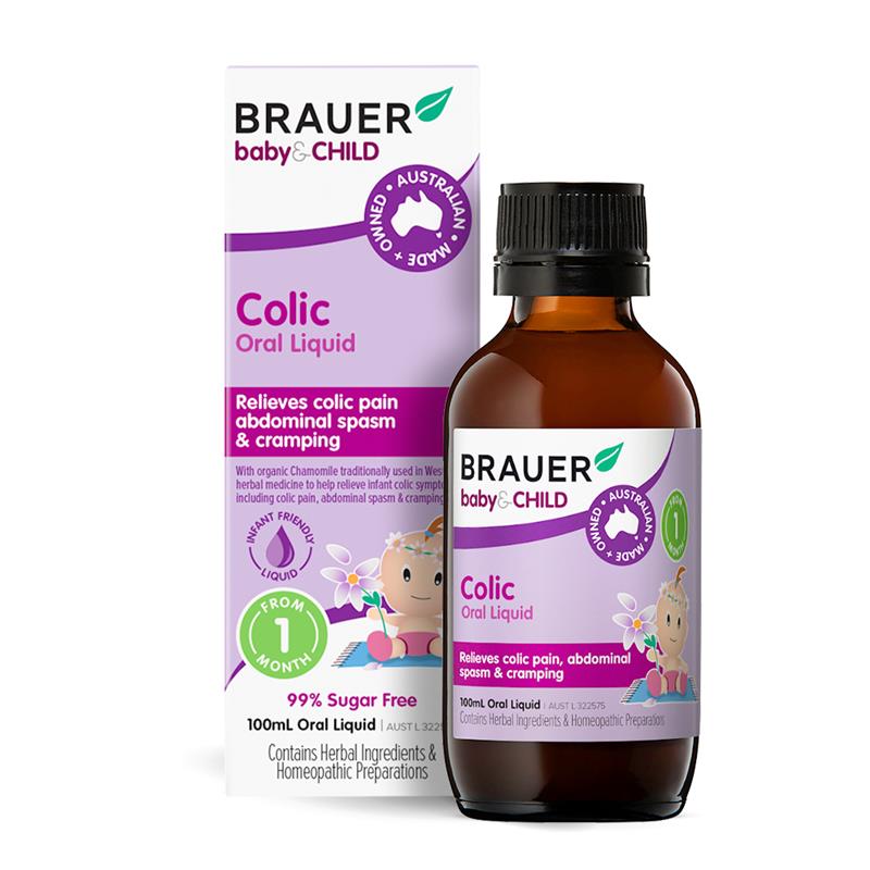 Siro Trị Đau Bụng Cho Trẻ Sơ Sinh Và Trẻ Nhỏ Brauer Baby & Child Colic Relief 100mL
