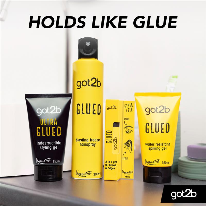 Chai xịt tóc dạng keo Got2b 300ml - Got2b Glued Hairspray 300ml - Xịt Giữ nếp Tóc Mạnh