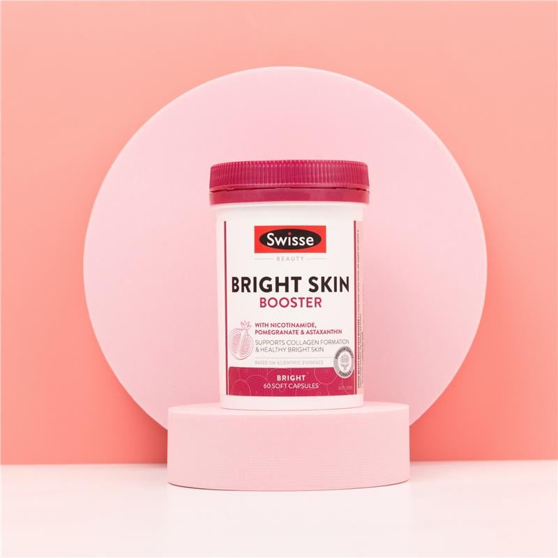 Viên uống trắng da - Swisse Beauty Bright Skin 120 Viên