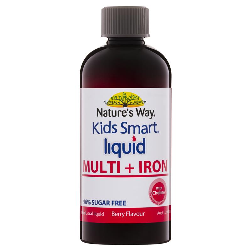 Nature's Way Kids Siro Vitamin Tổng Hợp Bổ Sung Vitamin Tổng Hợp Kèm Sắt Mau Ăn Chóng Lớn Tăng Đề Kháng
