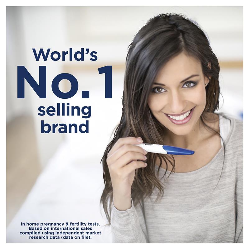 Hộp 10 Bộ Test Rụng Trứng Kỹ Thuật Số Nâng Cao Clearblue (Hormone Kép) - Clearblue Advanced Digital Ovulation Kit Test (Dual Hormone) 10 Pack