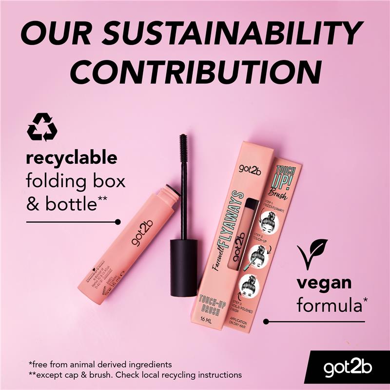 Got2b Cọ Che Phủ Tóc 16ml - Got2b Farewell Flyaways Touch Up Brush 16ml - Che Phủ Tóc Hói Làm Dài Mái