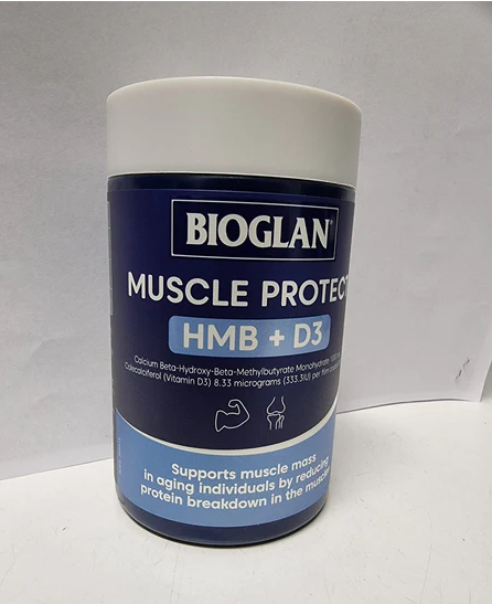 Bioglan Muscle Protect HMB D3 Bảo Vệ Cơ cho người lơn tuổi   60 Viên
