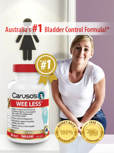 Viên uống hỗ trợ sức khỏe bàng quang Carusos WeeLESS 60 Tablets