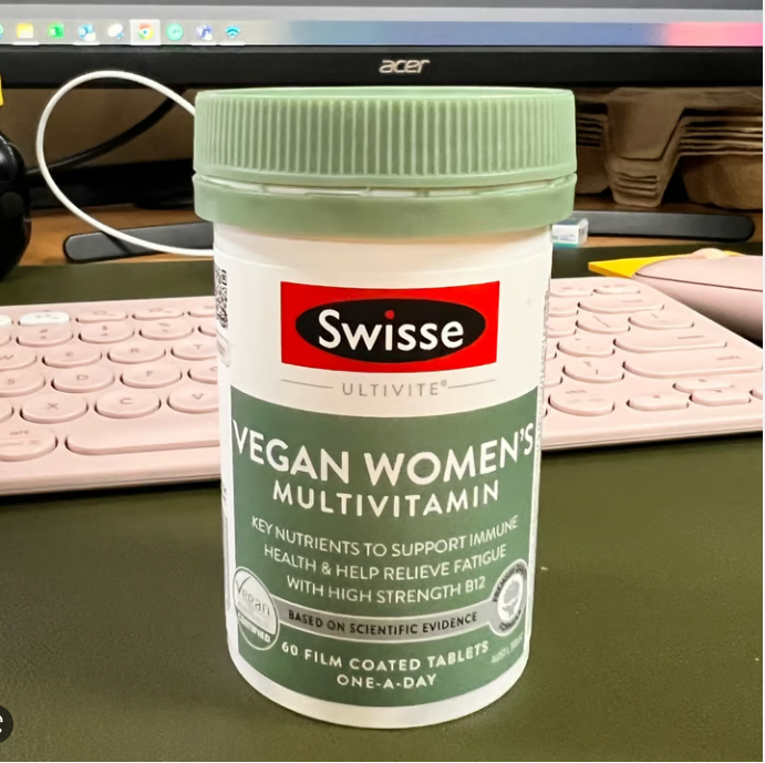 Viên uống vitamin tổng hợp cho nữ thuần chay - Swisse Vegan Womens Ultivite 60 Tablets