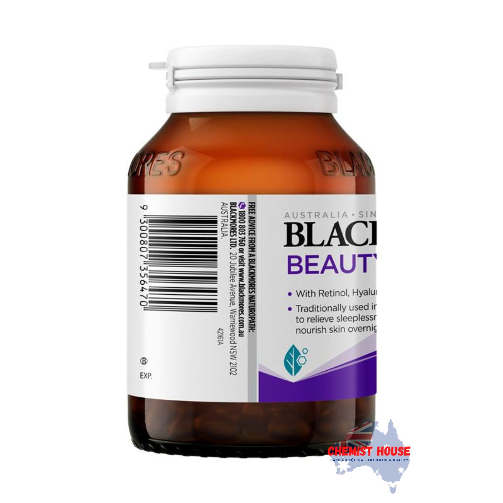 Viên Uống Hỗ Trợ Giấc Ngủ & Ngủ Sâu Blackmores 60 Viên